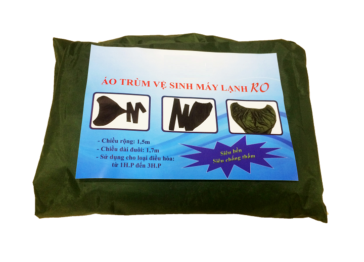 Áo Trùm Vệ Sinh Máy Lạnh – Chống Thấm, Dễ Dàng Làm Sạch | 1Depot