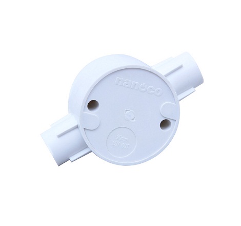 Hộp Nối 2 Ngã Thẳng – Phụ Kiện Ống Điện, Hộp Nối Dây Điện | 1Depot