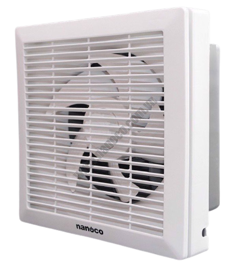 Quạt hút gắn tường 1 chiều 16W Nanoco NWV1520, loại có lưới