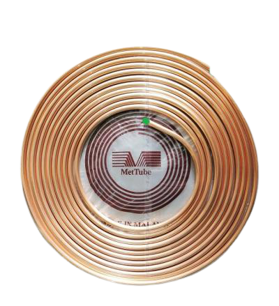 Ống đồng phi 19 Mettube d19.05, dày 0.8mm, 15m/cuộn