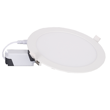 Đèn LED Downlight Siêu Mỏng 6W Nanoco NSD0631 Góc Chiếu 120 Độ, loại tròn, ánh sáng vàng
