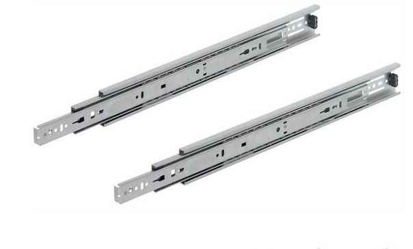 Ray bi 3 tầng mở toàn phần giảm chấn 350mm, Hafele 494.02.462, chất liệu thép