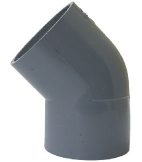 Co 45⁰ nhựa cứng PVC Bình Minh φ114d