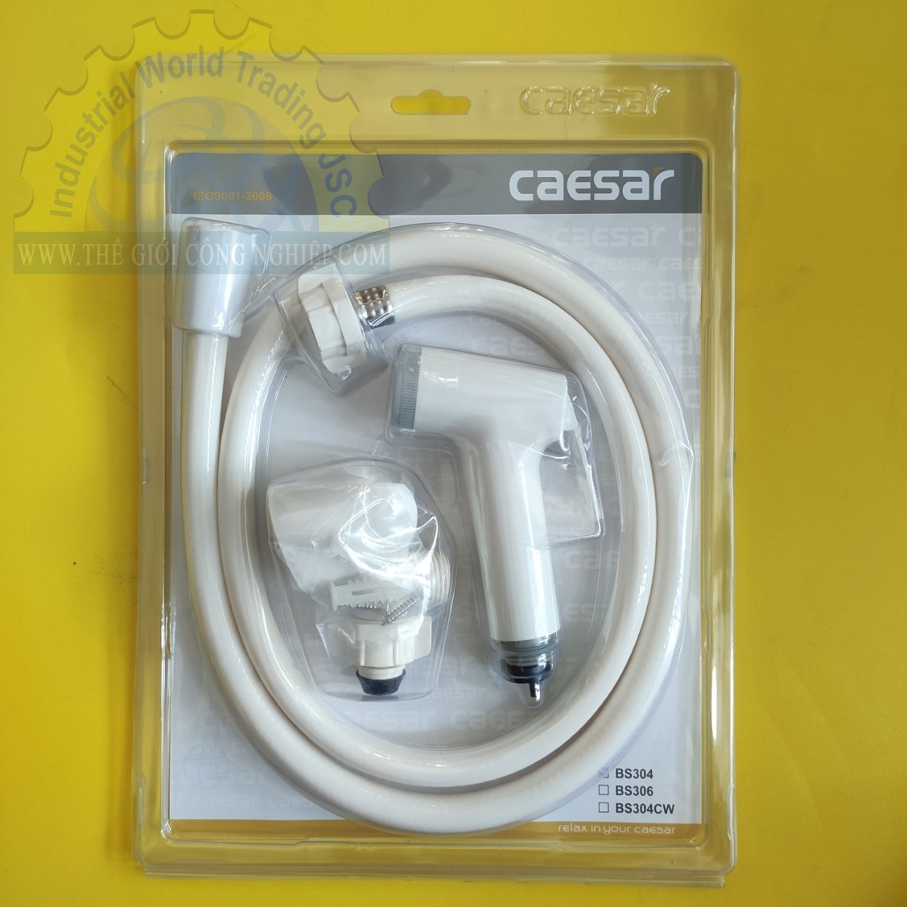 Bộ Dây Vòi Xịt Vệ Sinh Nhựa Caesar BS304A
