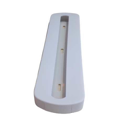 Đế ray đơn loại dài màu trắng – TCE