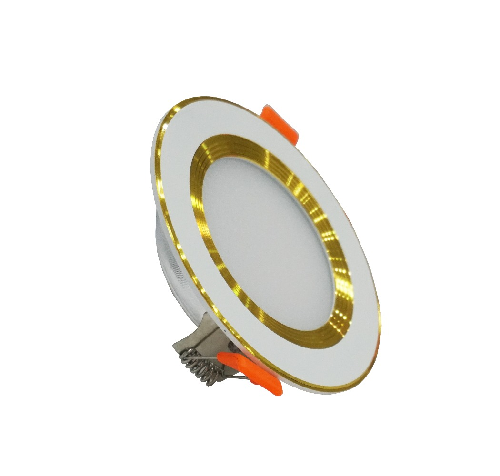 Đèn led âm trần chống chói viền vàng 7W TLC-ACM-VV-07W-03, ánh sáng trung tính