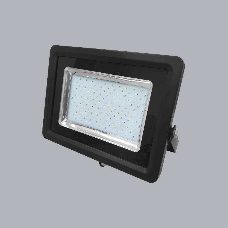 Đèn Led pha MPE 200W, 435x352x60mm - FLD3-200V - ánh sáng vàng