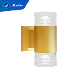 Đèn tường trang trí 2 đầu 14W TLC-DTT/TV-CCHN-14W-05, ánh sáng xanh dương