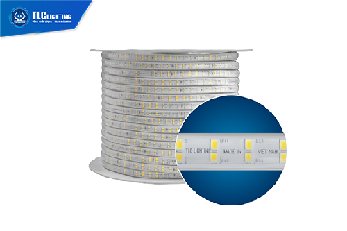 Led dây Vstar 2835 bán nguyệt 8W TLC-D2835/156-8w, ánh sáng vàng