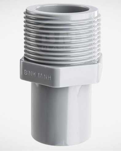 Nối ren ngoài Ø90 D Nhựa Bình Minh