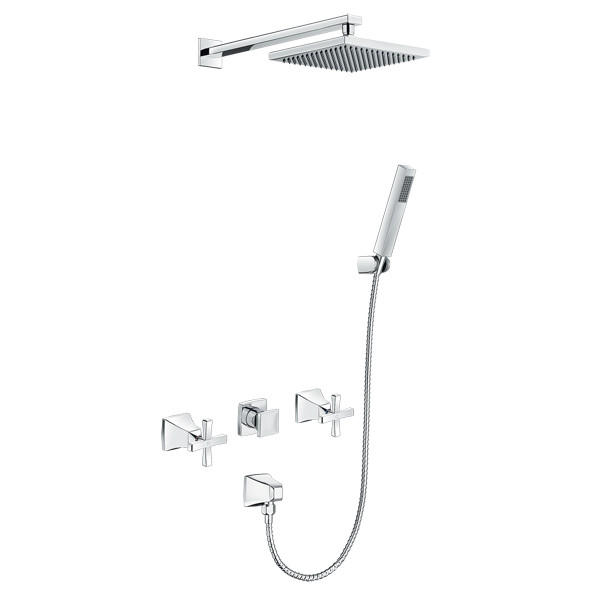 Sen tắm âm tường Inax BFV-81SEHW, áp lực nước 0.15÷0.75 MPa