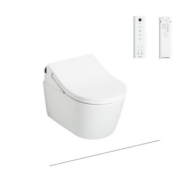 Bộ Bồn cầu Treo Tường TOTO HYBRID CW542HME5UNW1 + Nắp rửa điện tử WASHLET RX