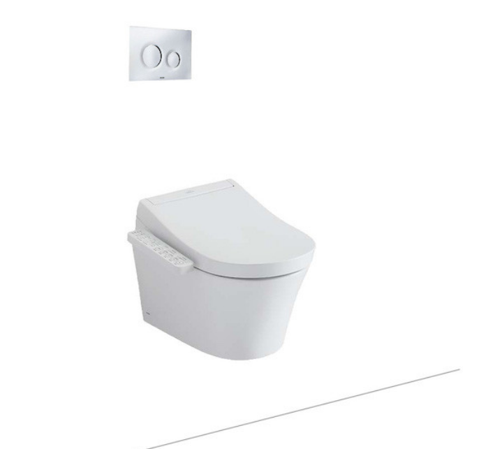 Bộ Bồn cầu Treo Tường TOTO CW553 + Nắp rửa điện tử WASHLET Series S2