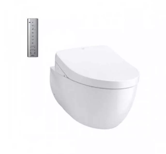 Bộ Bồn cầu Treo Tường TOTO CW812REA + Nắp rửa điện tử WASHLET S