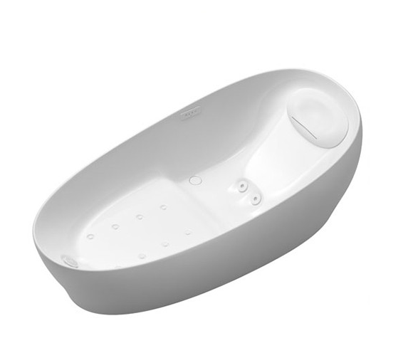 Bồn tắm đặt sàn massage sục khí, sục thủy lực, đèn LED Toto PJYD2200PWE