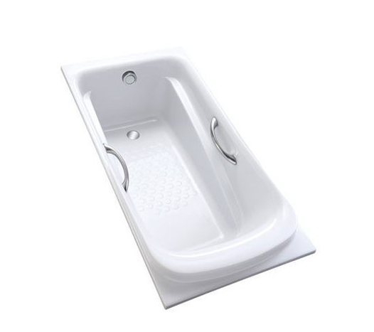 Bồn tắm Ngọc Trai TOTO PPY1560HPE Tay vịn, Kèm bộ xả nhấn