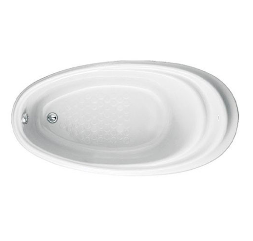 Bồn tắm Ngọc Trai TOTO  PPY1610PTE/TVBF412E Không tay vịn, Xả nhấn