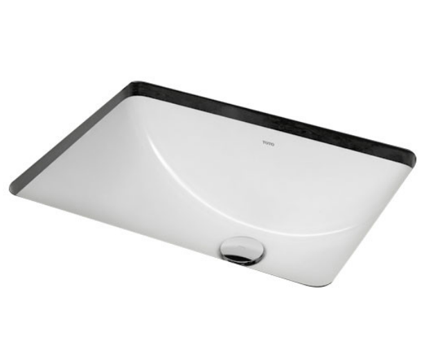 Chậu rửa lavabo âm bàn Toto LW1535V men chống bám, sang trọng