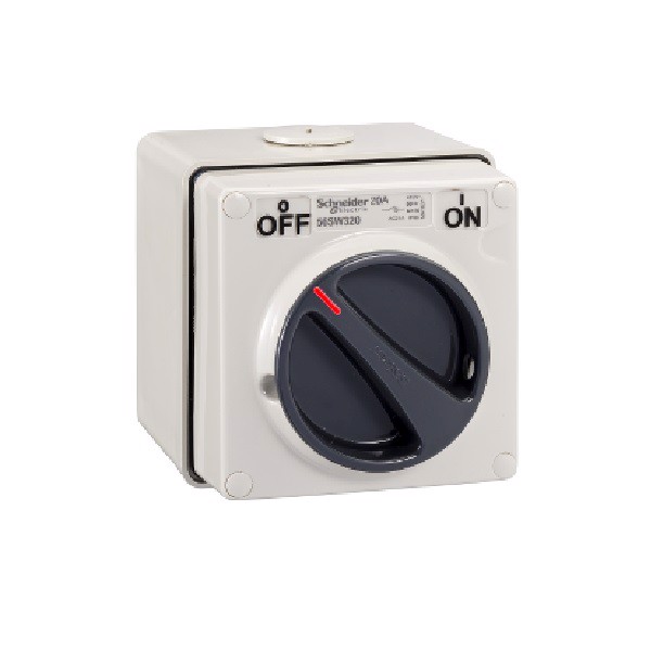 Công tắc phòng thấm nước IP66 dòng S56 1P 250V 10A Schneider S56SW110GY
