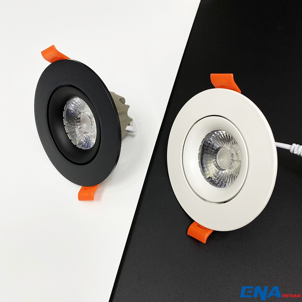 Đèn led chỉnh hướng 5W Ø50 DCE series ENA DCE05-070/CB(T), ánh sáng trắng
