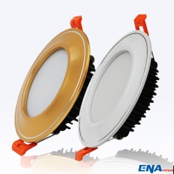Đèn led downlight âm trần vỏ vàng 7W Ø90 DTL series ENA DTL07-120/SE3V, 3 màu ánh sáng
