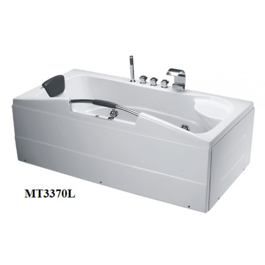 Bồn Tắm Massage Xây CAESAR MT3370L Thủy Lực 1.7M
