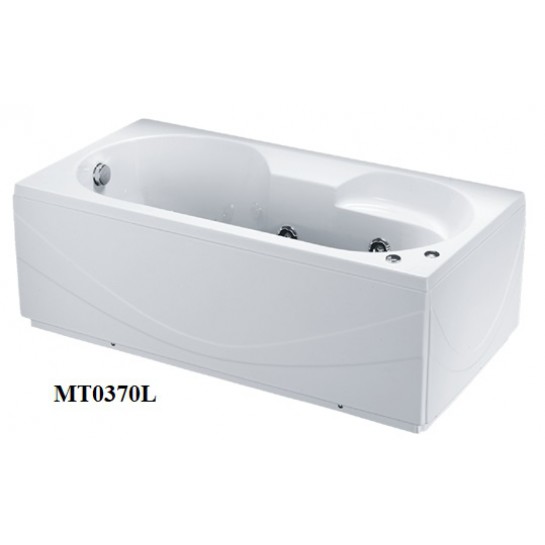 Bồn Tắm Massage Chân Yếm 1.5M CAESAR MT0350L(R)