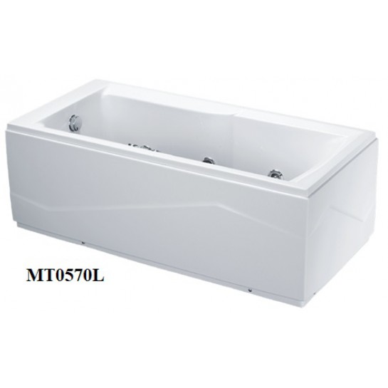 Bồn Tắm Massage 1.7m Chân Yếm CAESAR MT0570L Thủy Lực