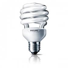 Bóng compact xoắn T2 24w Philips CDL/WW, 12 bóng/hộp
