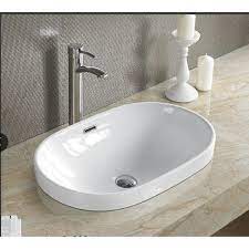Chậu sứ trắng 8101 450*320*135mm