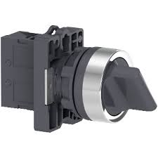 Công tắc xoay Ø22, 2 vị trí-tự giữ N/O Schneider XA2ED21, tay nắm ngắn