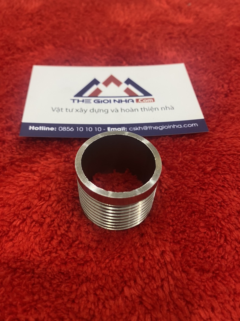 Đầu nối inox Ø34