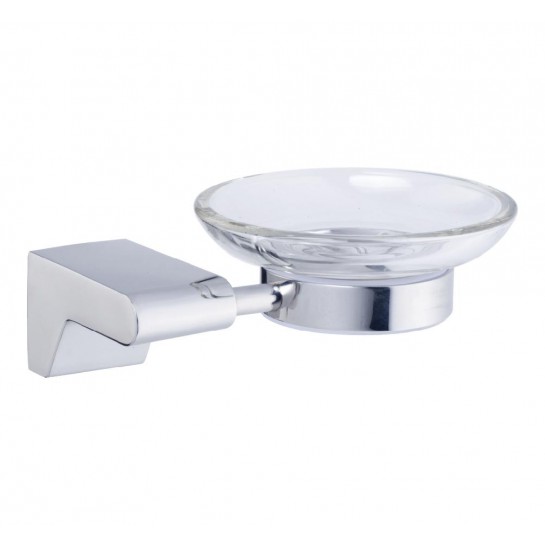 Giá Đựng Xà Phòng CAESAR Q8802 Inox Mạ Crom Gắn Tường