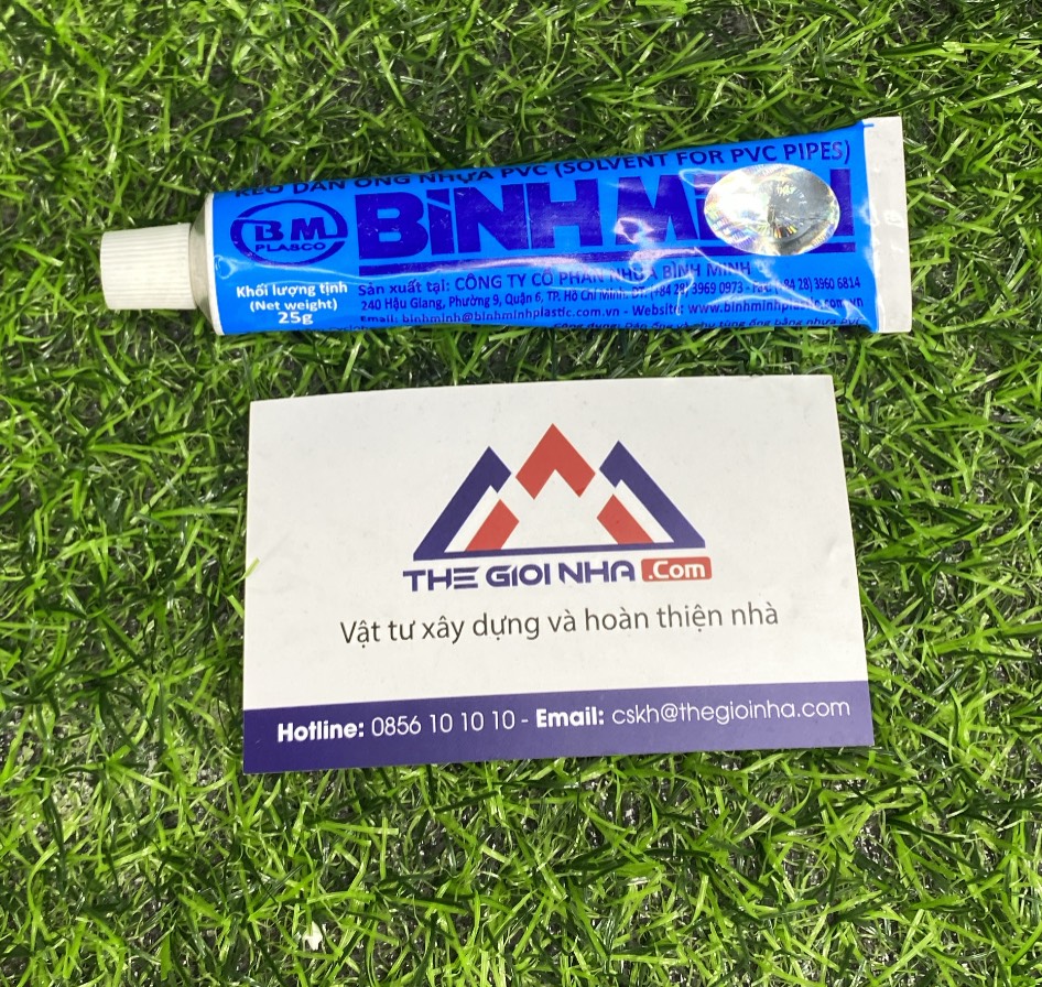 Keo chuyên dụng dán ống PVC Bình Minh (25g)