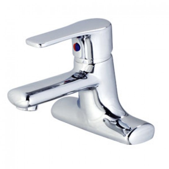 Vòi lavabo nóng lạnh Caesar B432CU, bộ xả nhấn