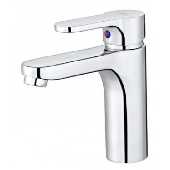 Vòi lavabo nóng lạnh Caesar B570CU, bộ xả nhấn