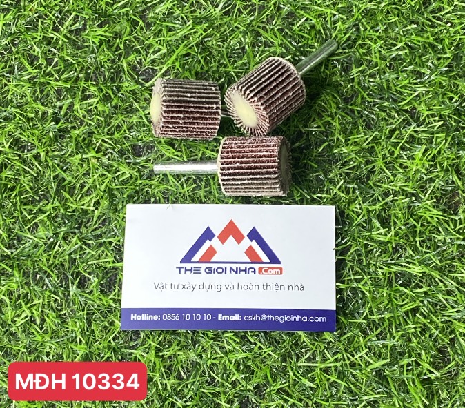Đá nhám chuôi Damahad Hải Dương, kích thước 25x25x6mm, đóng gói 100 viên/hộp