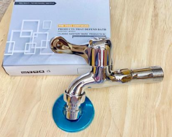 Vòi hồ inox Luco ren 21mm
