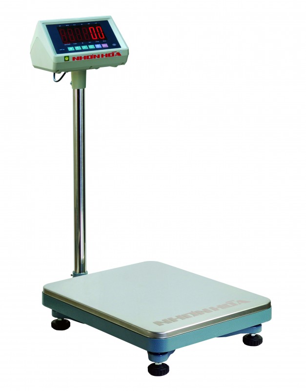 Cân bàn điện tử 600kg Nhơn Hoà CBĐT-600