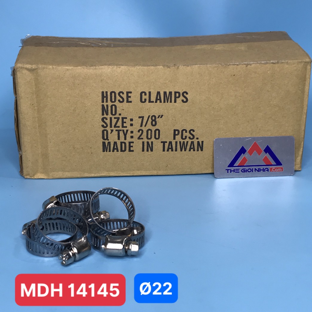 Đai siết cổ dê inox Ø22
