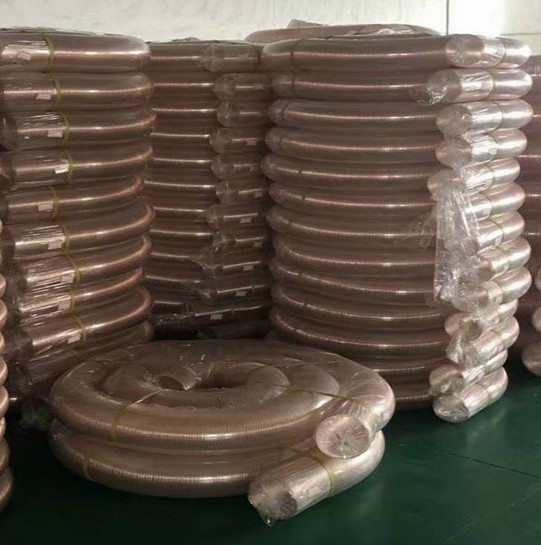Ống PU gân thép Ø125mm dài 10m