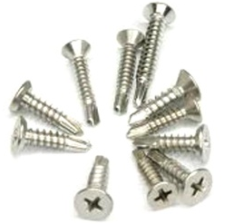 Vít đuôi cá đầu bằng inox M4x25mm, gói 100 con