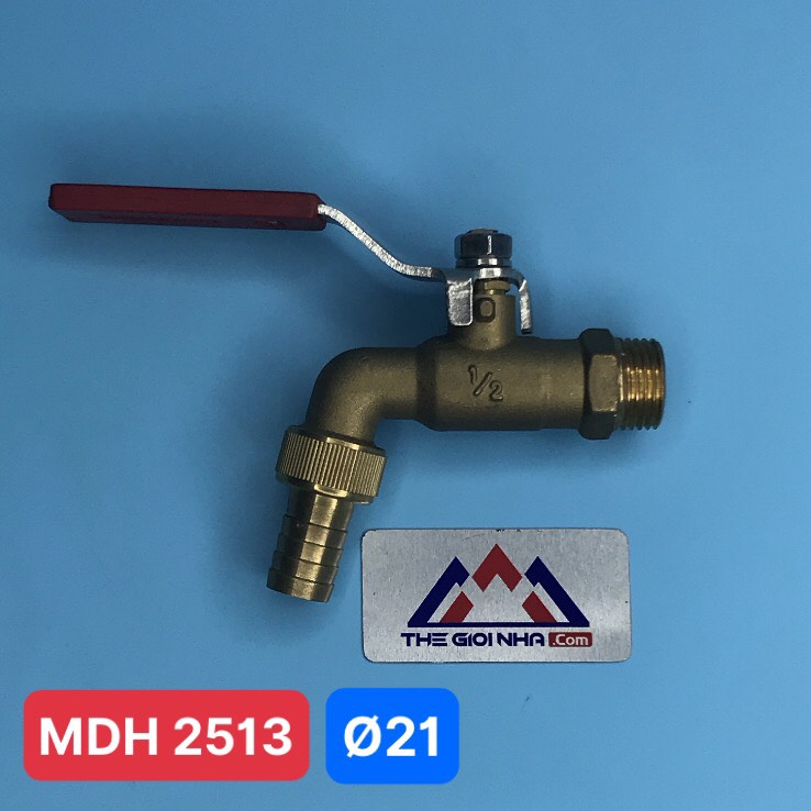 Vòi vườn tay gạt Ø21 Minh Hòa MIHA PN16