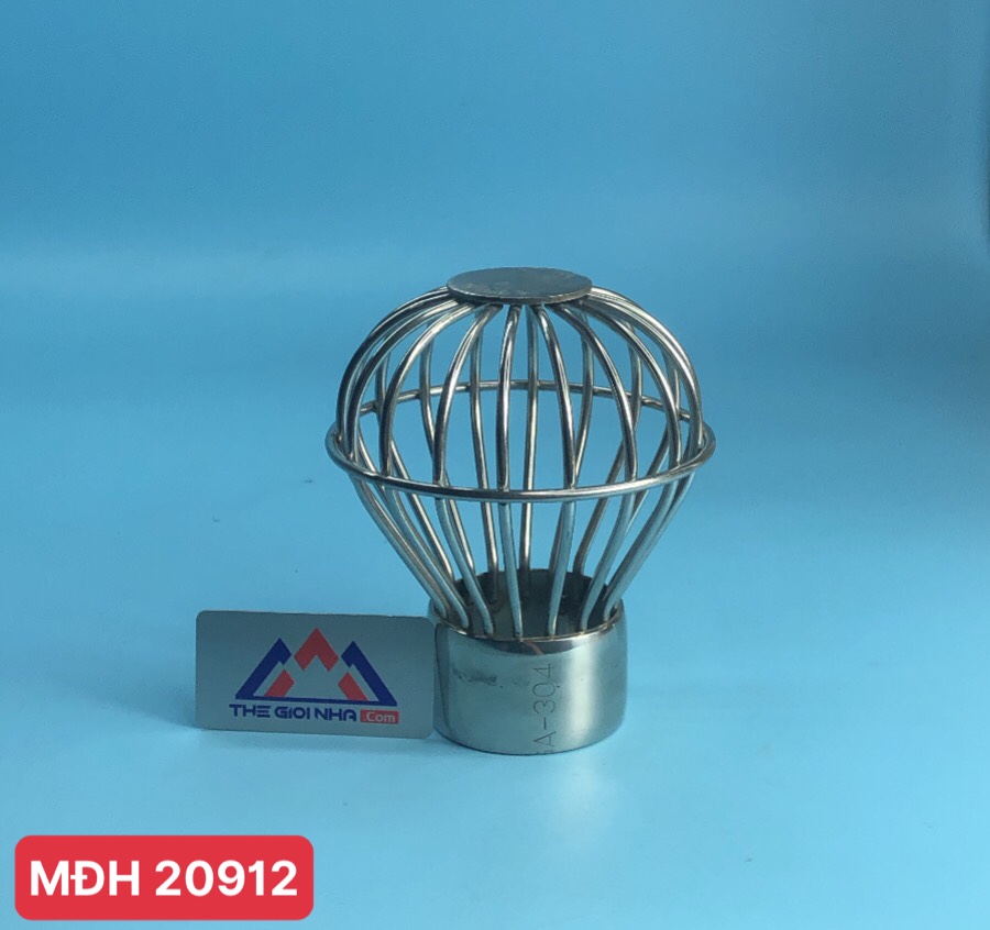 Cầu chặn rác inox đáy Φ60, vòng giữa Φ90 bền đẹp