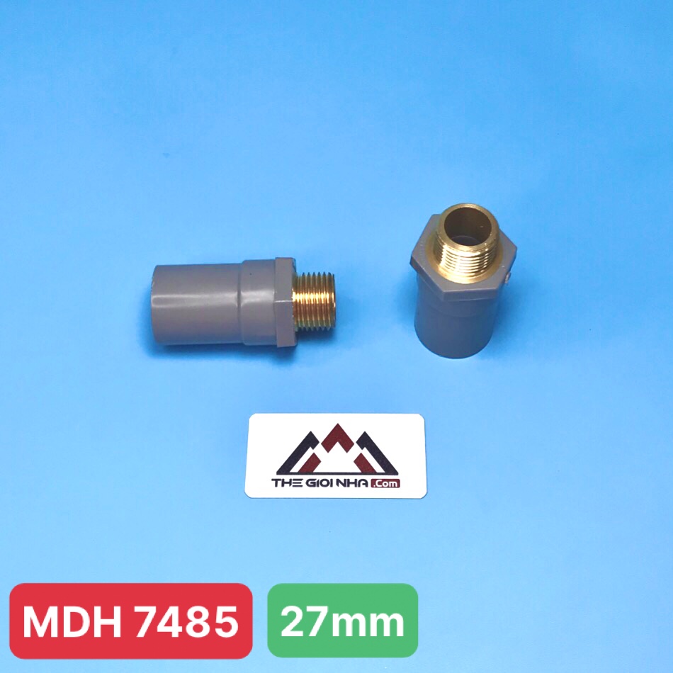 Nối ren ngoài thau Ø27 D Nhựa Bình Minh