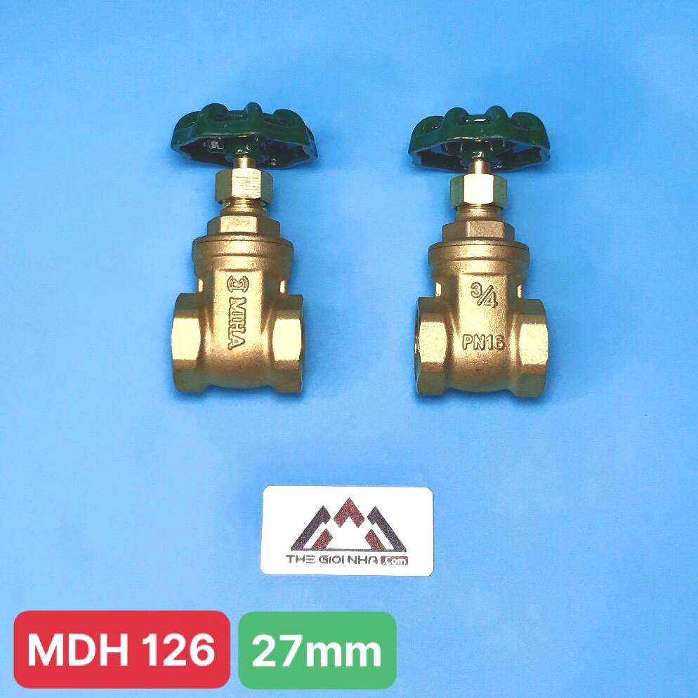 Van cửa đồng Ø27 Minh Hòa MIHA-PN16 DN20
