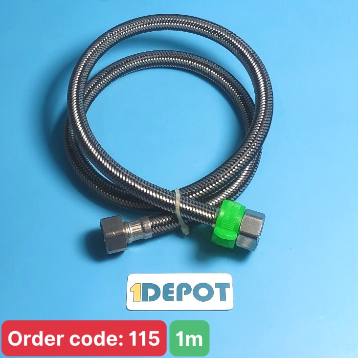 Dây cấp nước inox 304 Vanni 1m bền chắc, chống gỉ