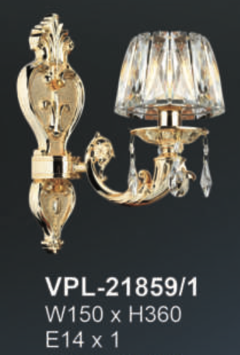 Đèn gắn tường Andora VPL-21859/1 W150*H360, E14x1