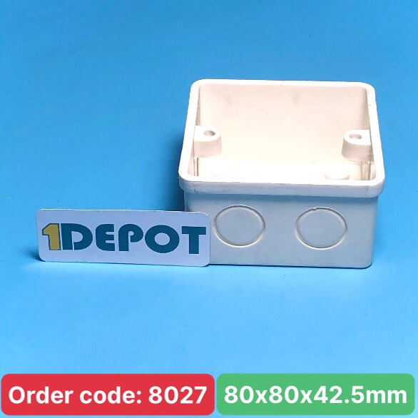 Hộp âm đơn dùng cho mặt vuông chuẩn BS Nanoco NA105