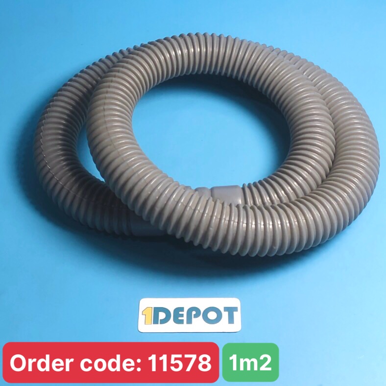 Ống xả nước máy giặt màu xám 1.2m